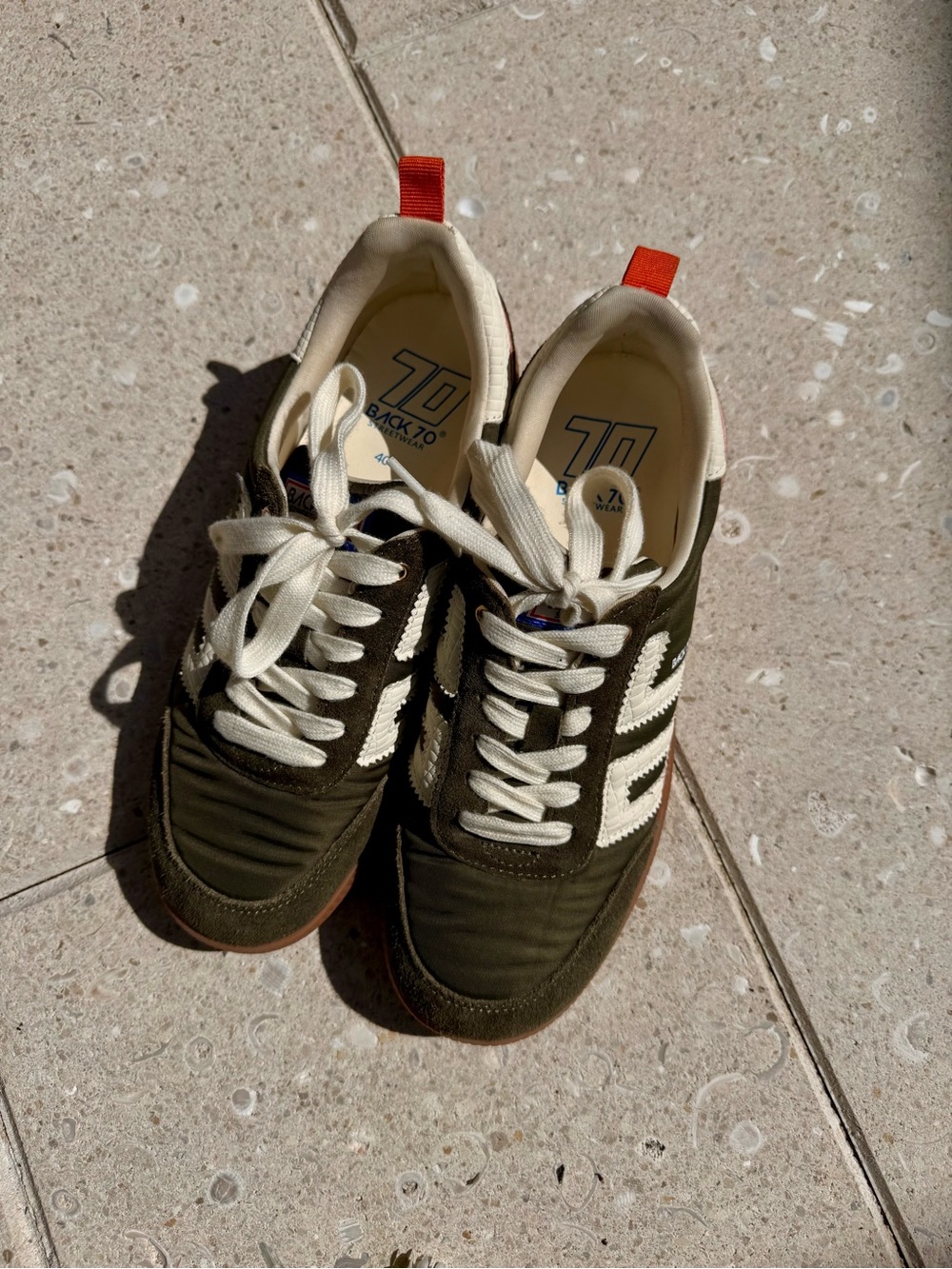 Wonen’s Back 70 GHOST N in OLIVE ORANGE MILK. Size 40 - Picture 3 of 6